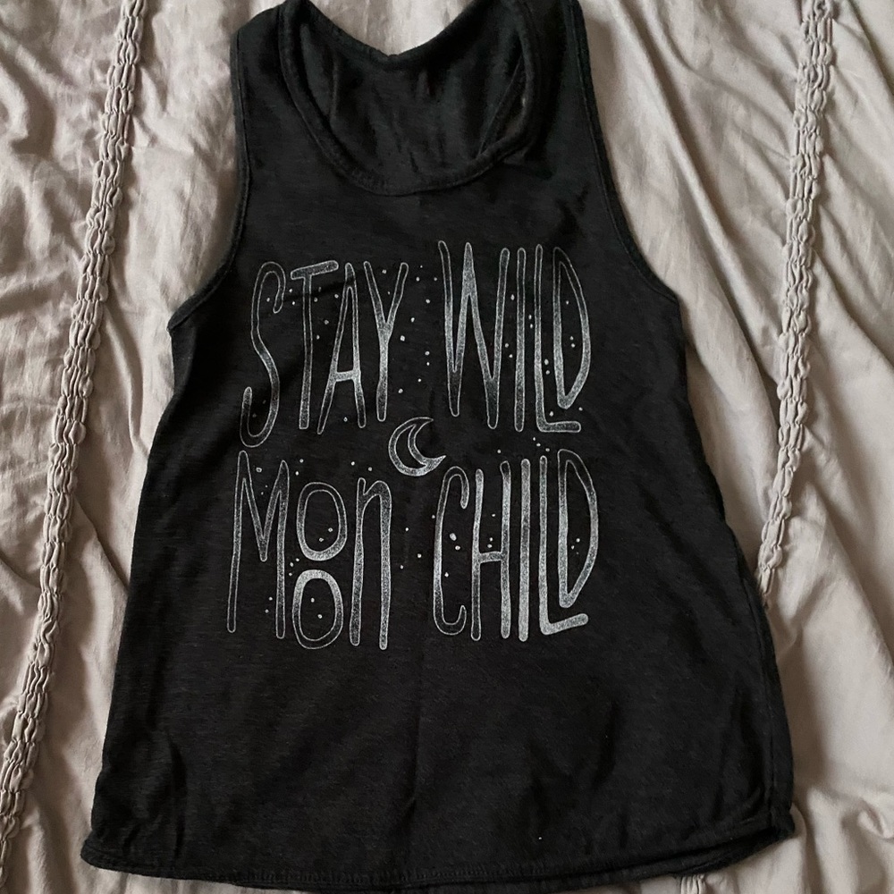 Stay Wild Moon Child Graphic Tank